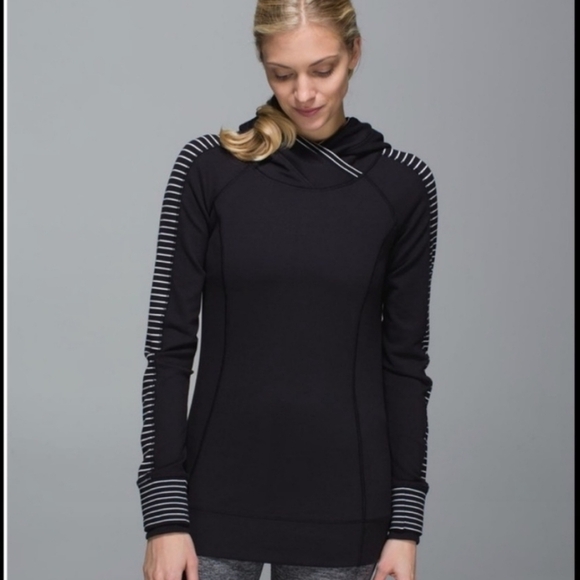 lululemon athletica Tops - Women's Lululemon Think Fast Hoodie Size 4